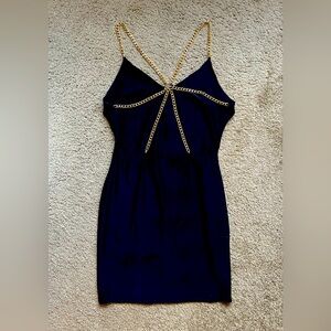 Black Dress with Open Back🖤✨